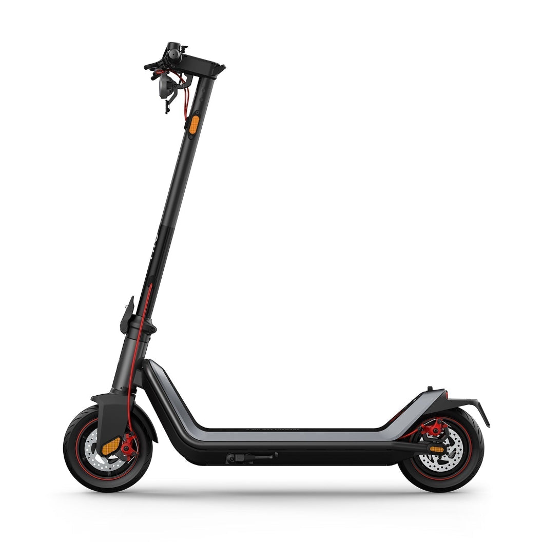 NIU KQI3 MAX electric kick scooter with 450W motor, 32km/h speed, and 65km range.