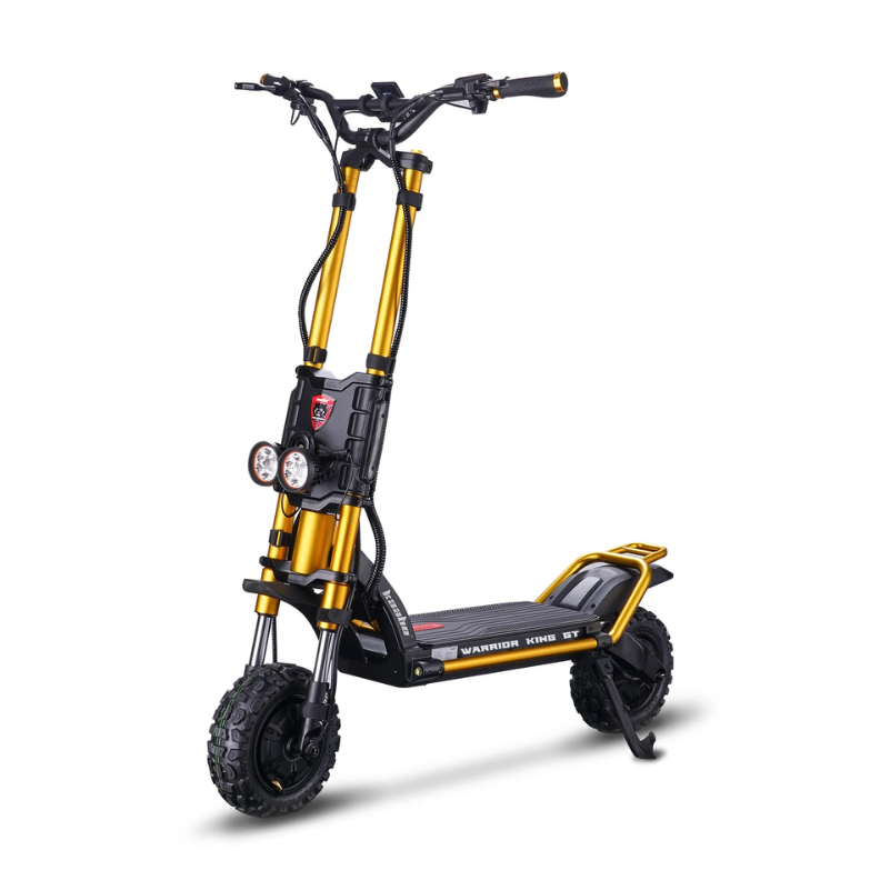 Kaabo Wolf King GT Pro Gold Left Side Angle View