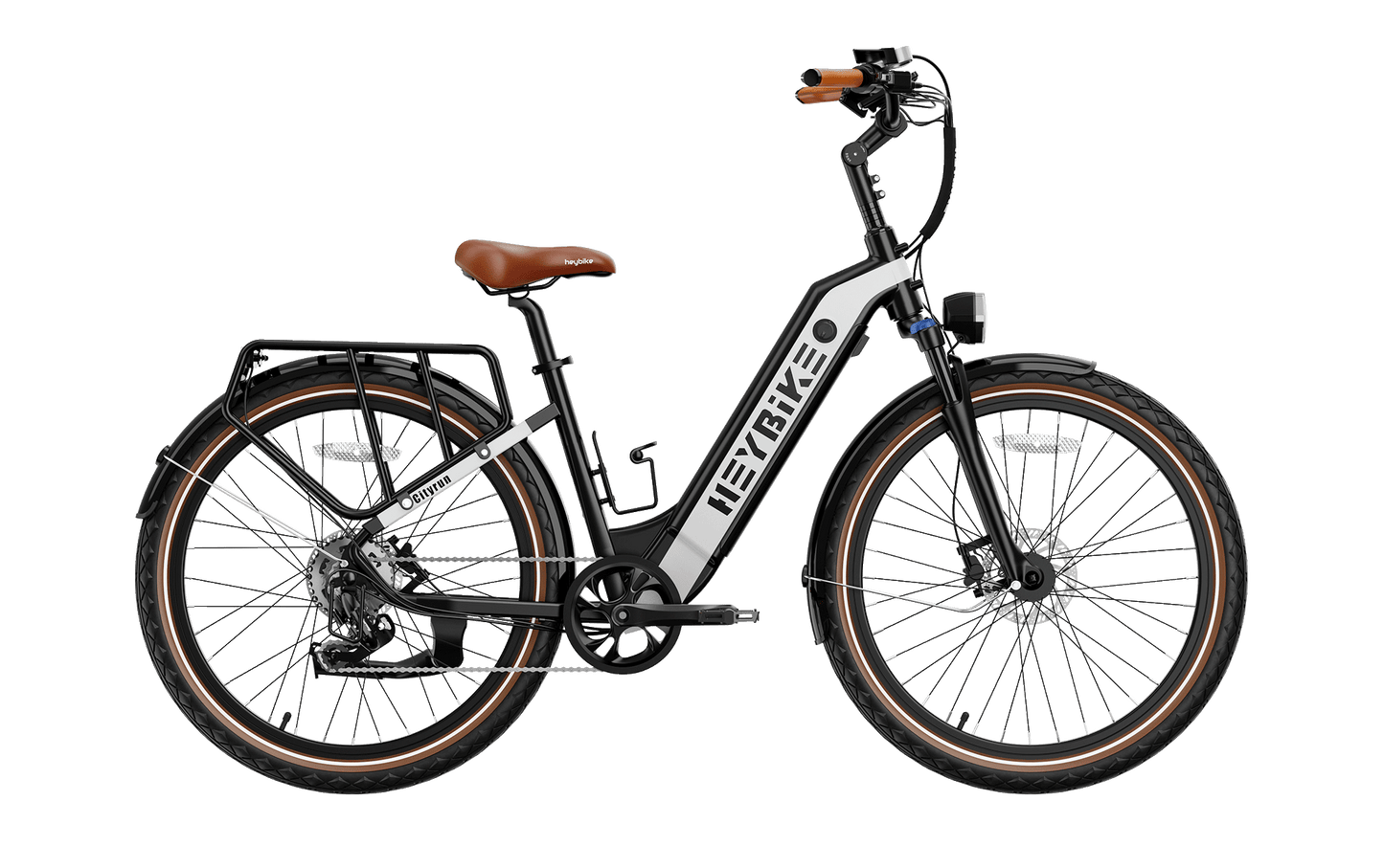 HEYBIKE Cityrun stylish urban commuting ebike with 1000W peak motor.