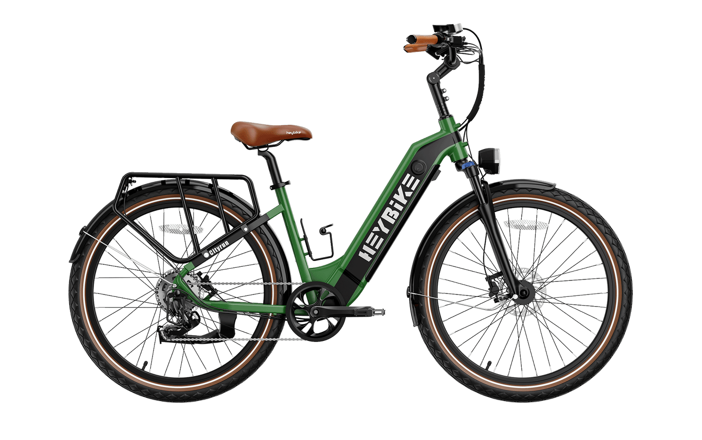 HEYBIKE Cityrun urban commuting ebike with 1000W peak motor.