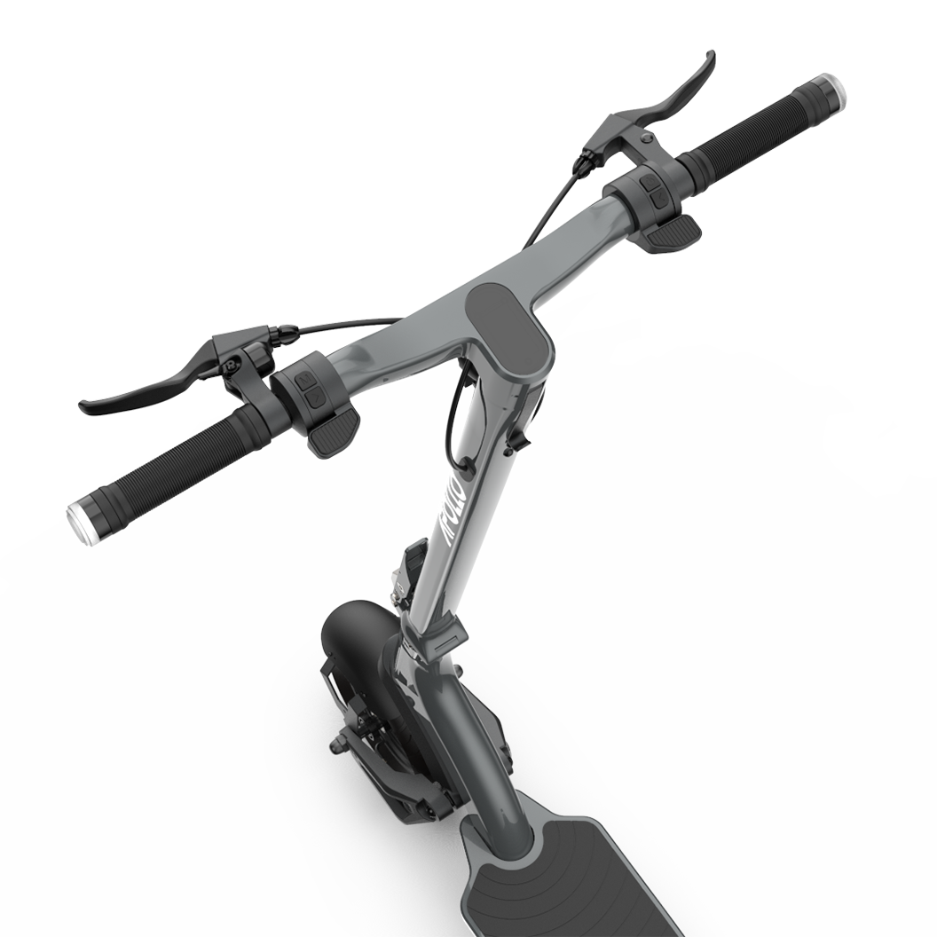 Apollo City Pro electric scooter with 51 km/h speed, 69 km range, and IP66 water resistance for urban commuting.