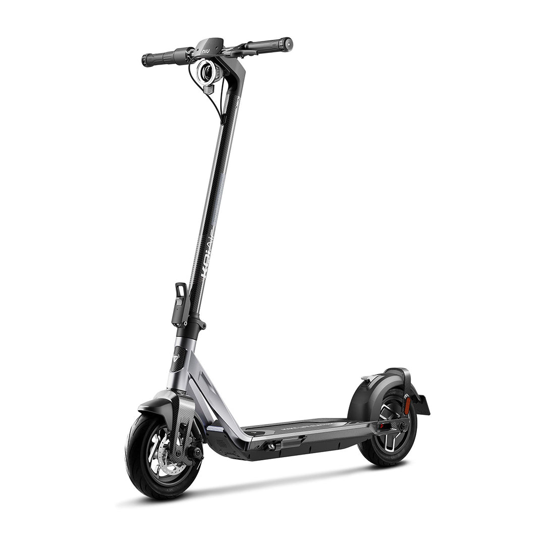 NIU KQI AIR electric kick scooter with sleek design.
