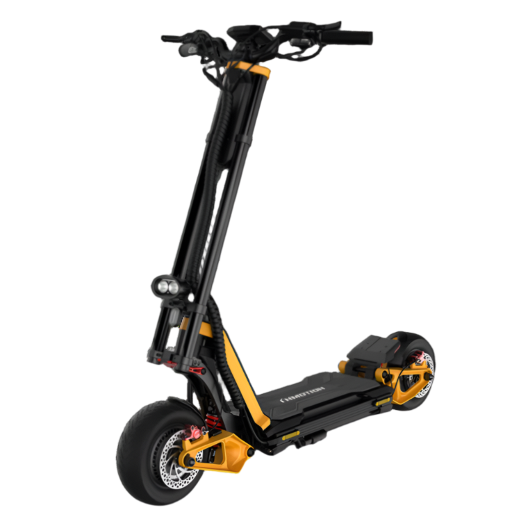 InMotion RS Super eScooter Left Side View Badges