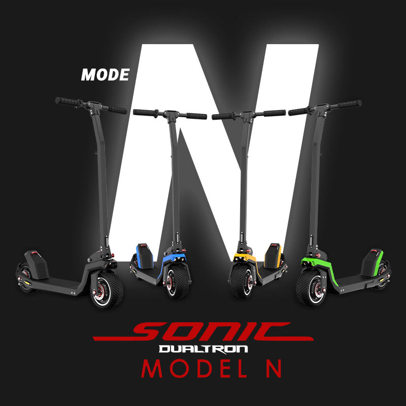 Dualtron Sonic Model N ultra-compact electric scooter with detachable stem and quick-release battery