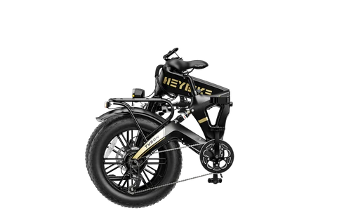 HEYBIKE Tyson electric bike with unique design for commuting and off-road riding.