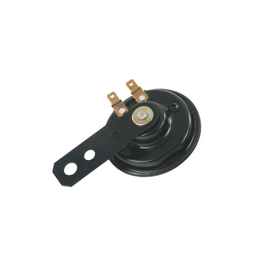 KAABO motorcycle-grade horn 48V-60V, compatible with various models, black design.