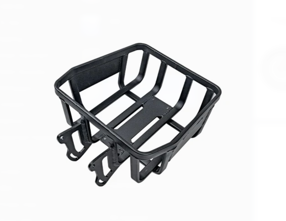 Compact front basket for bicycles, lightweight and space-saving for daily essentials and quick trips