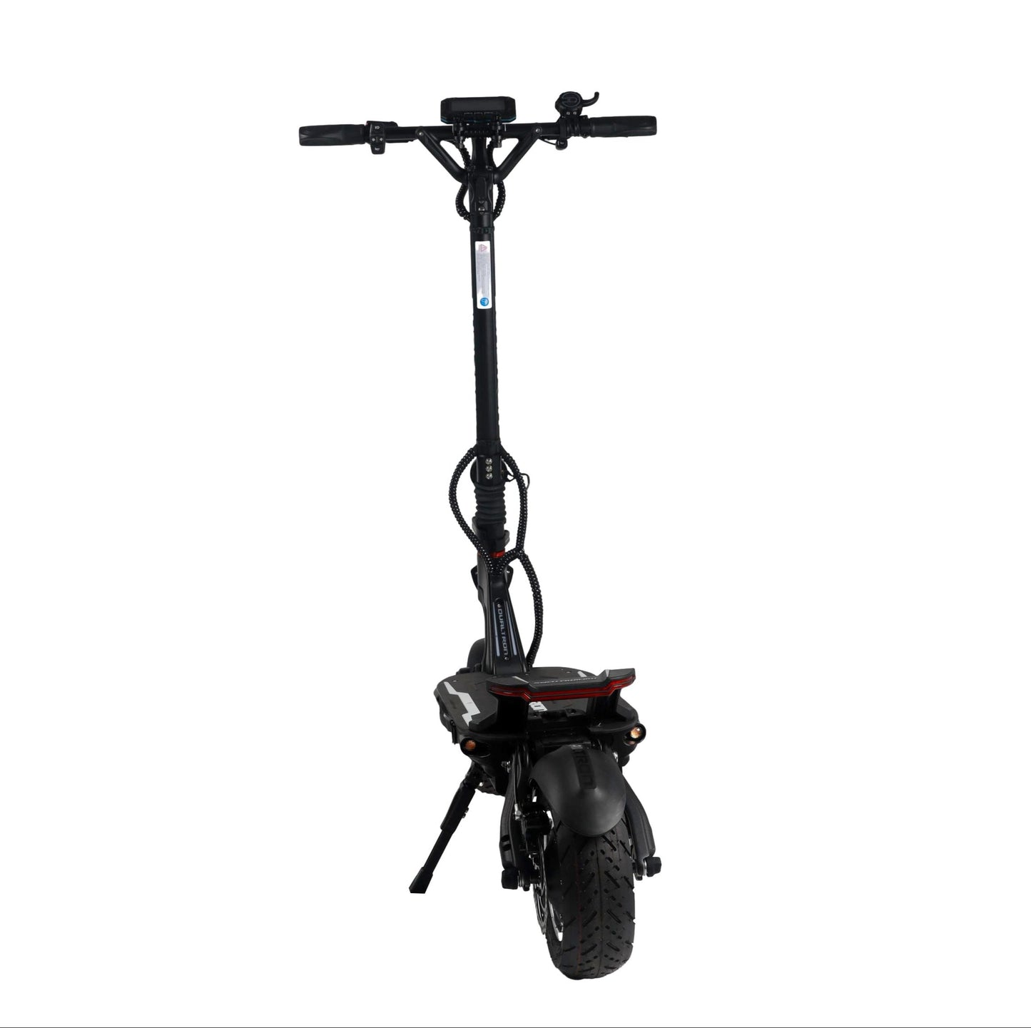 Dualtron New Achilleus electric scooter with dual 1400W motors, 60V battery, EY4 display, hydraulic brakes, and suspension