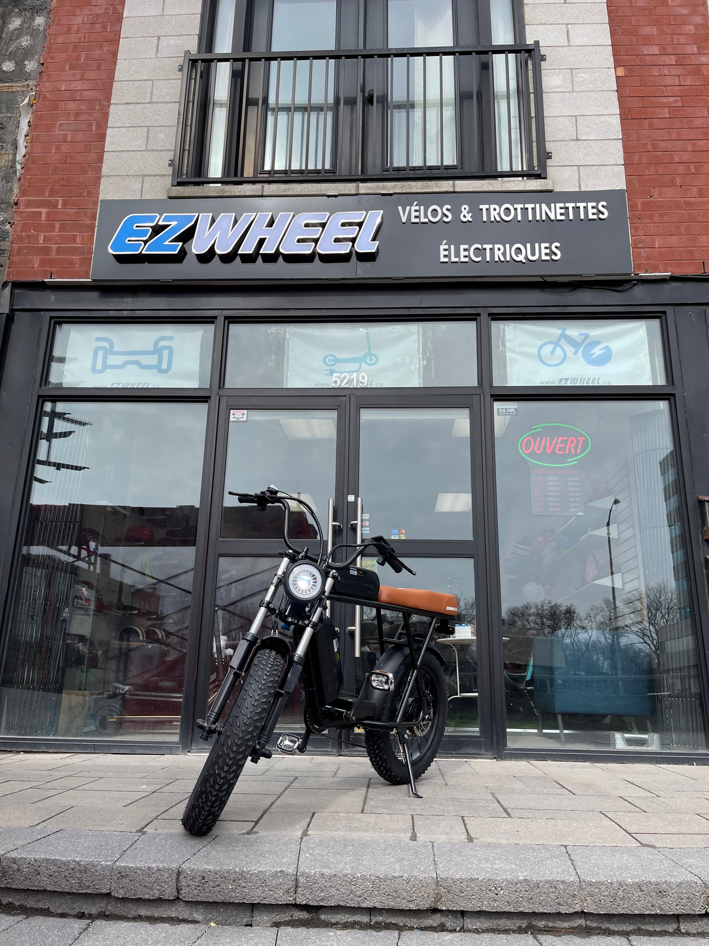 EZWheel Electric Fat Bike X1 & X2 - Ride in Style