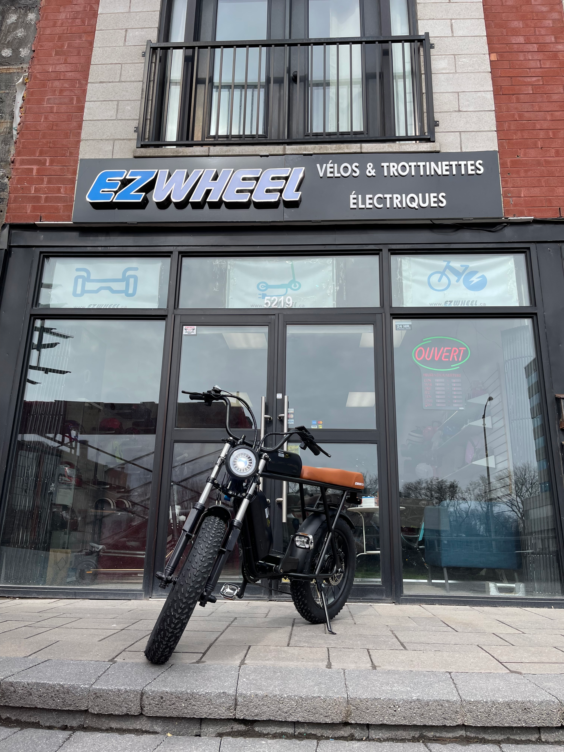 EZWheel Electric Fat Bike X1 & X2 - Ride in Style