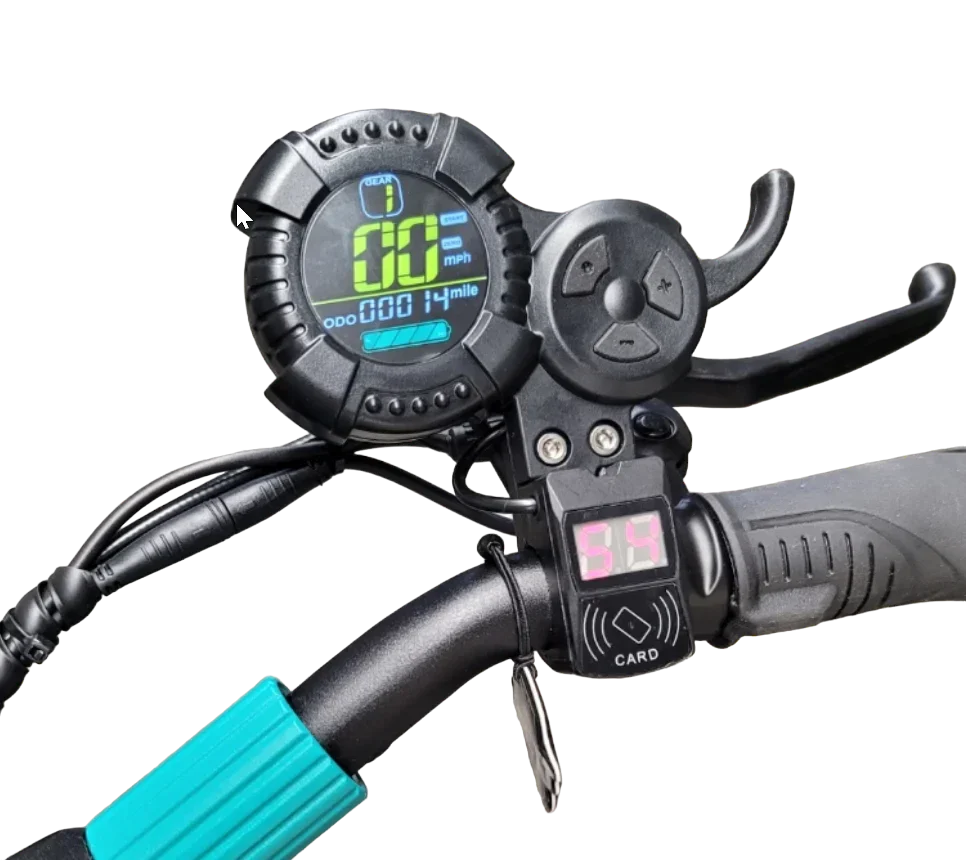 VSETT LCD Display with Throttle and NFC Compatibility