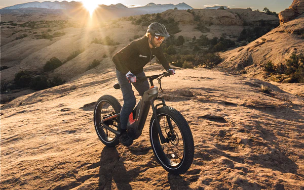 Heybike Hero carbon-fiber all-terrain electric bike with 750W motor and full suspension