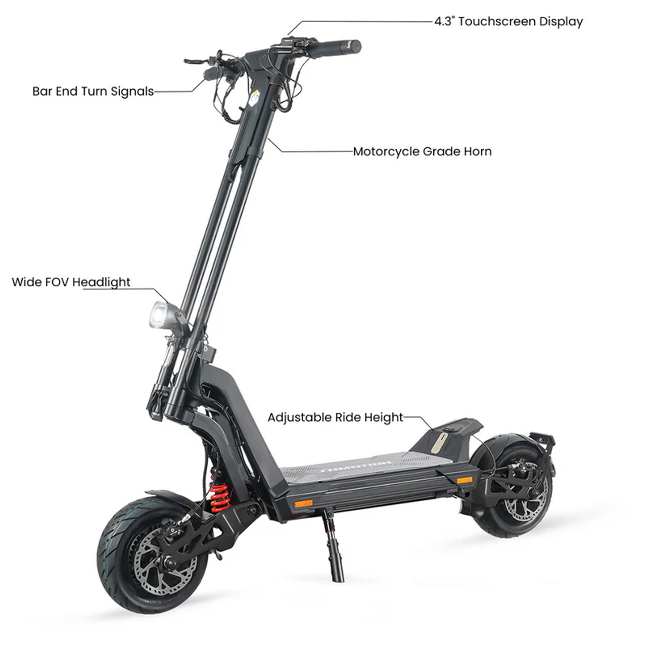 InMotion RS Jet accelerating fast from start