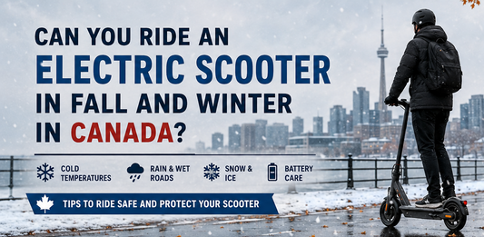 Can You Ride an Electric Scooter in Fall and Winter in Canada?