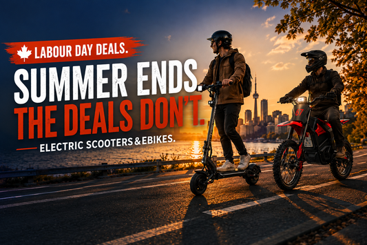 Labour Day Electric Scooter & eBike Deals: What to Buy Before Summer Ends