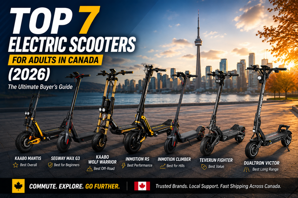 Top 7 Electric Scooters for Adults in Canada (2026)