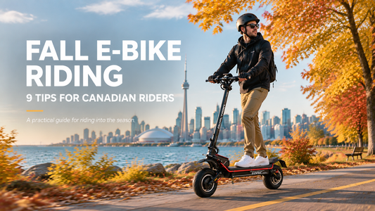 How to Ride an Electric Bike in Fall: 9 Tips for Canadian Riders