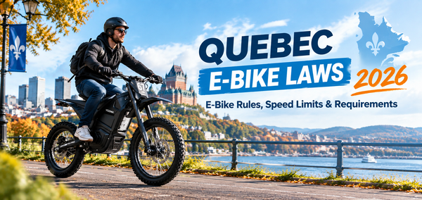 Quebec Electric Bike Laws: E-Bike Rules, Speed Limits & Requirements in 2026