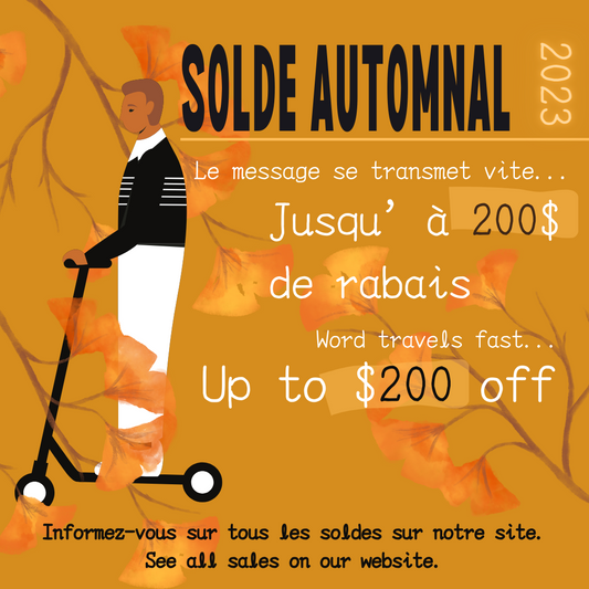 Tombez amoureux de ces soldes automnales!