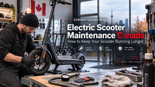 Electric Scooter Maintenance Canada: How to Keep Your Scooter Running Longer