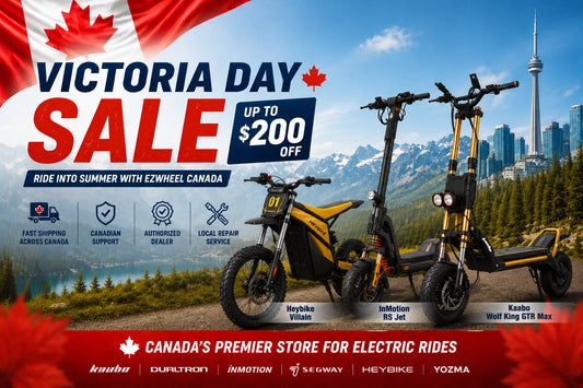 Victoria Day Sale 2026: Best Electric Scooter & E-Bike Deals in Canada
