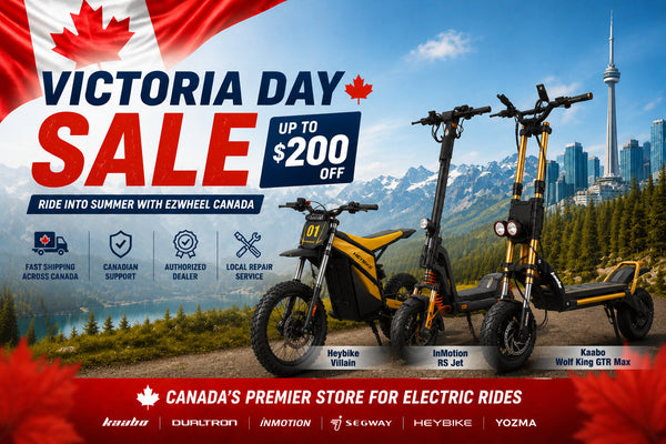 Victoria Day Sale 2026: Best Electric Scooter & E-Bike Deals in Canada