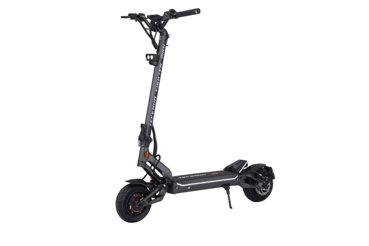 TEVERUN Fighter Mini Pro 2.0 electric scooter with dual BOSCH motors and TFT display