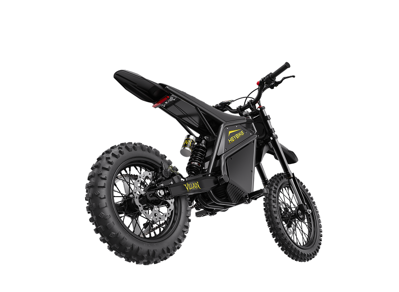 Heybike Villain rugged electric bike with 500W motor, fat tires, and 50-mile range for adventure and commuting