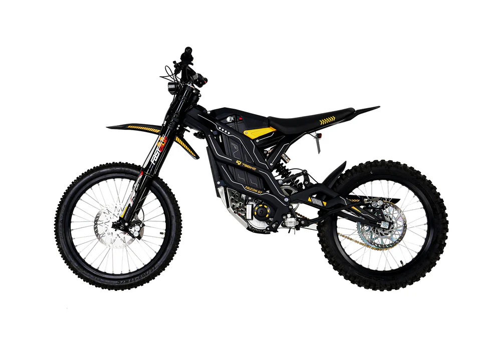 79Bike Falcon GT electric dirt bike with 16 kW peak motor
