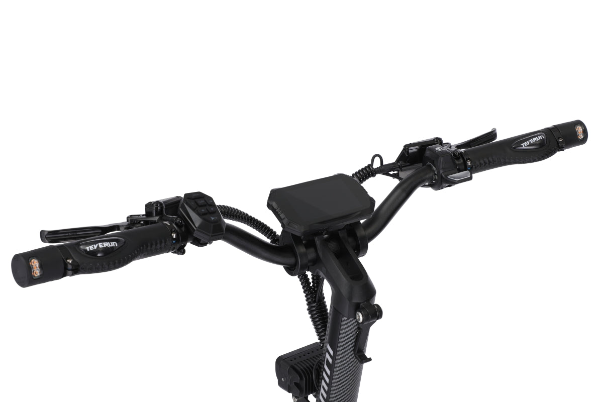 TEVERUN Fighter Mini Pro 2.0 electric scooter with dual BOSCH motors and TFT display