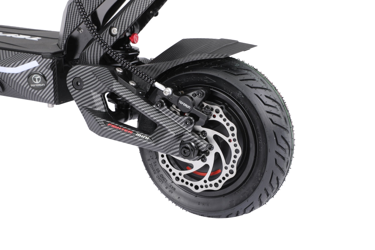 TEVERUN Fighter Mini Pro 2.0 electric scooter with dual BOSCH motors and TFT display