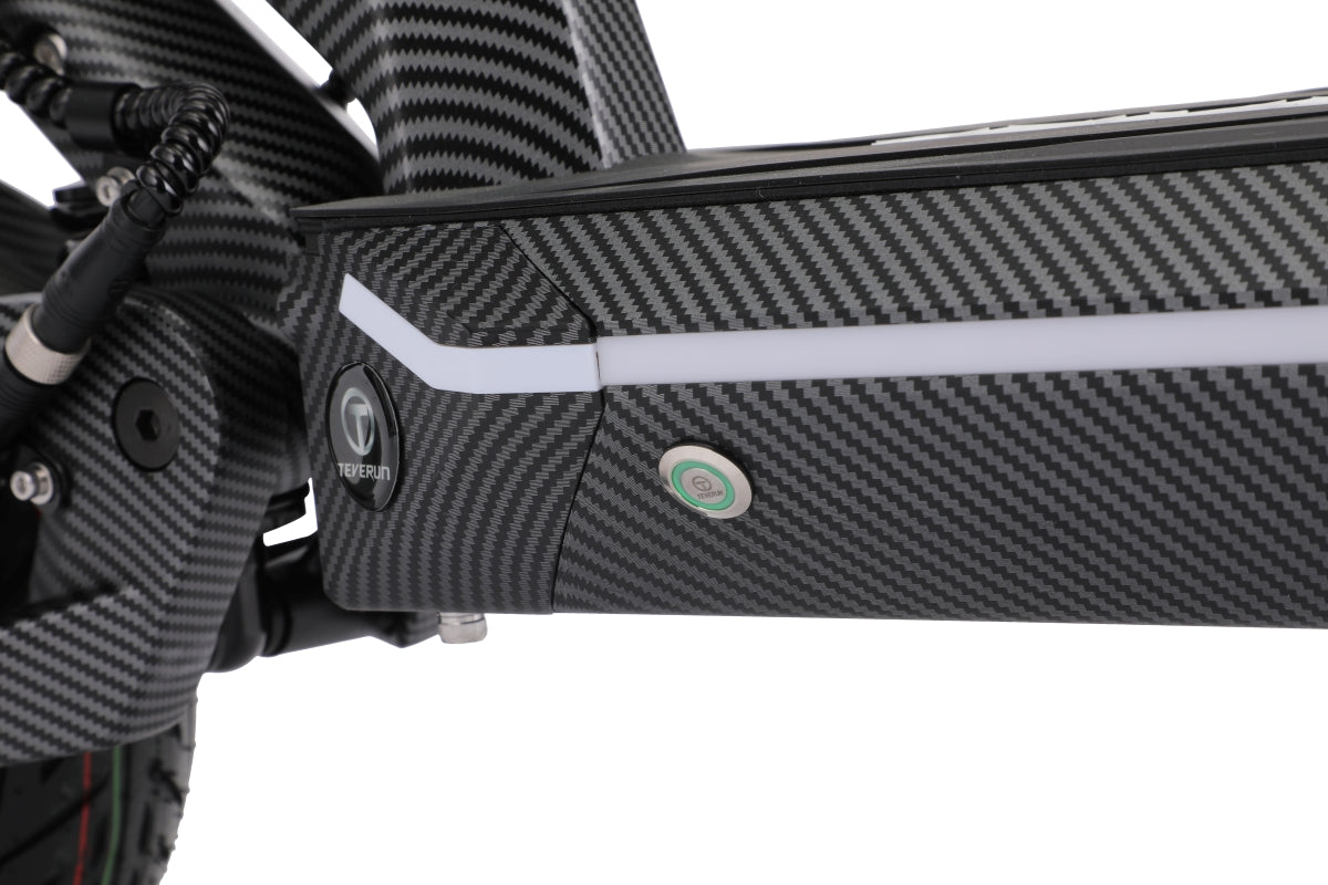 TEVERUN Fighter Mini Pro 2.0 electric scooter with dual BOSCH motors and TFT display