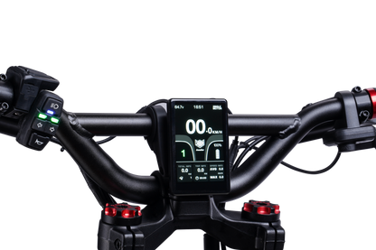 Kaabo Wolf Warrior X GT Handlebar Display and Controls