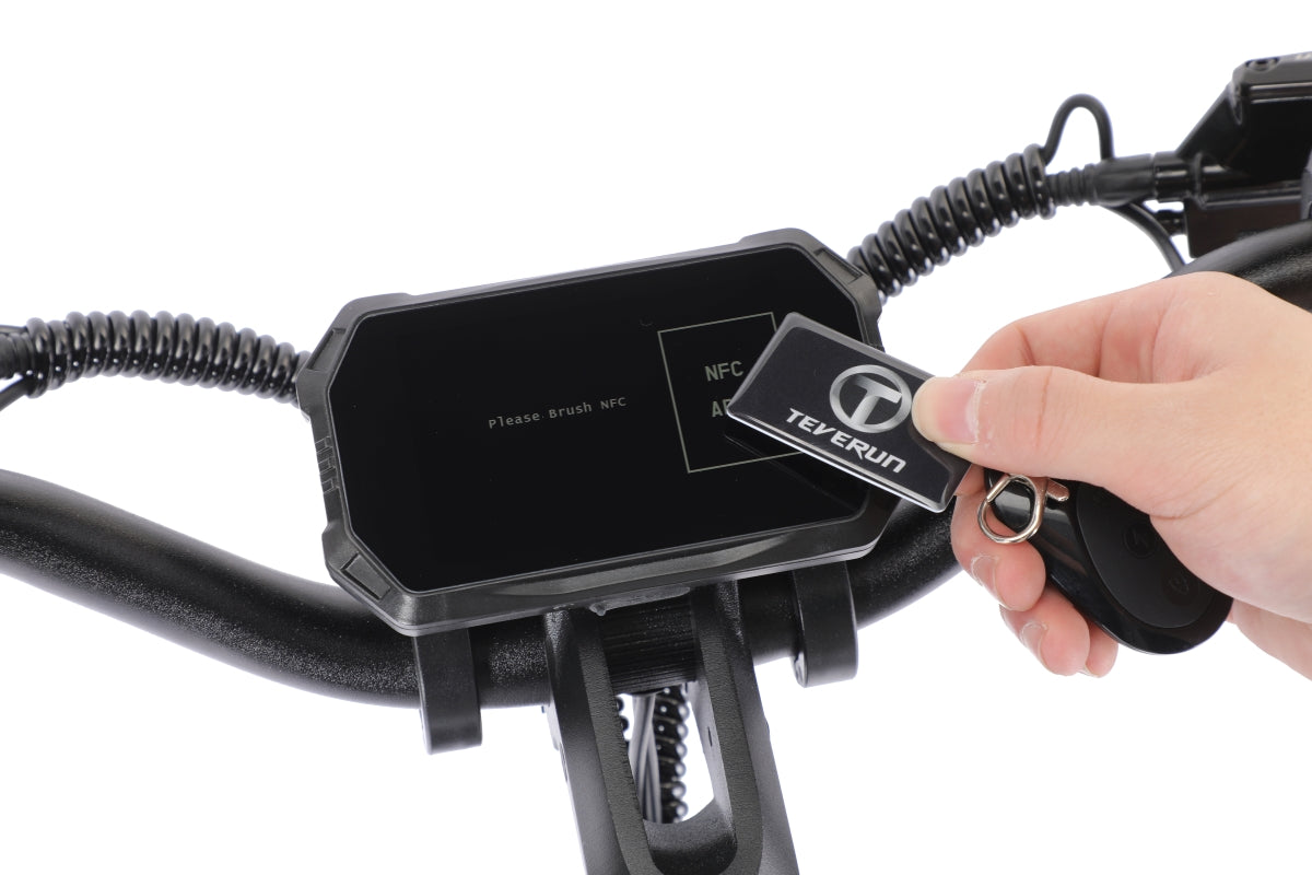 TEVERUN Fighter Mini Pro 2.0 electric scooter with dual BOSCH motors and TFT display