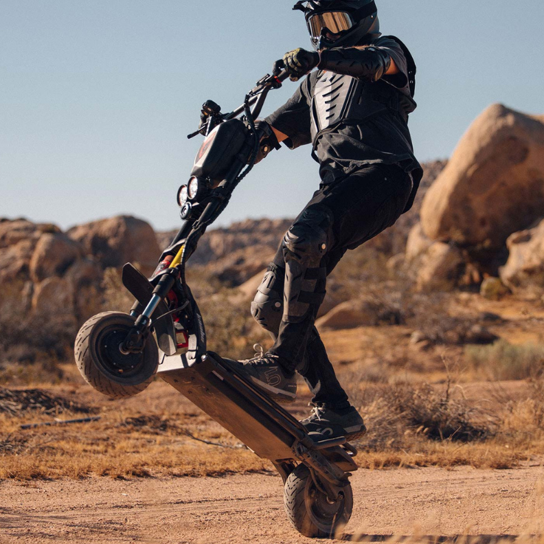 Kaabo Wolf Warrior 11 Plus Off-Road Jump Wheelie