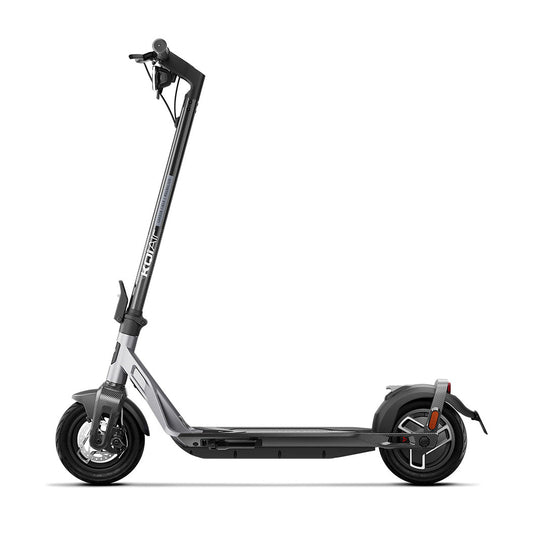 NIU KQI AIR electric kick scooter, side view.