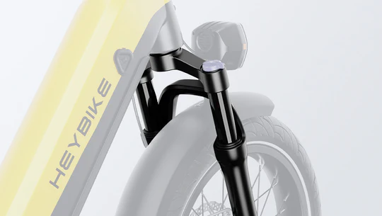 <strong>Hydraulic Front Suspension</strong>