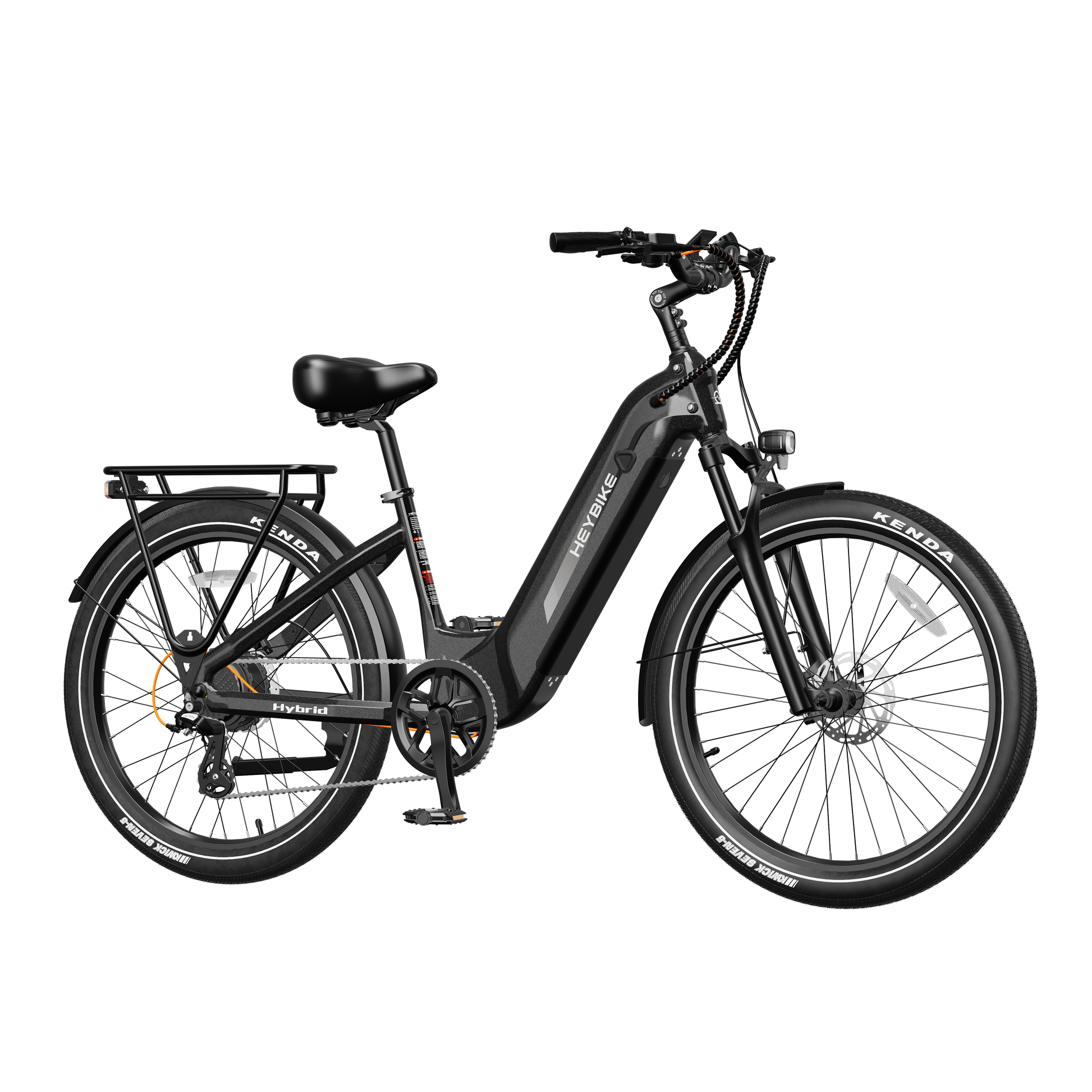 Heybike Hybrid Commute Bike electric bicycle with 750W motor and aluminum frame