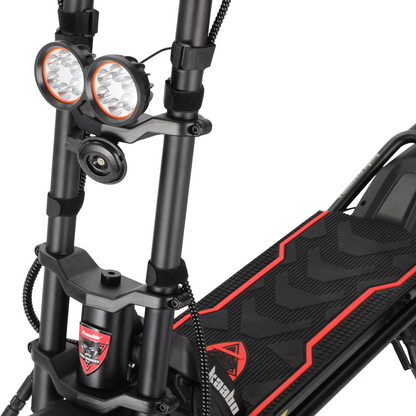 Kaabo Wolf Warrior 11 Max electric scooter with dual motors and all-terrain suspension