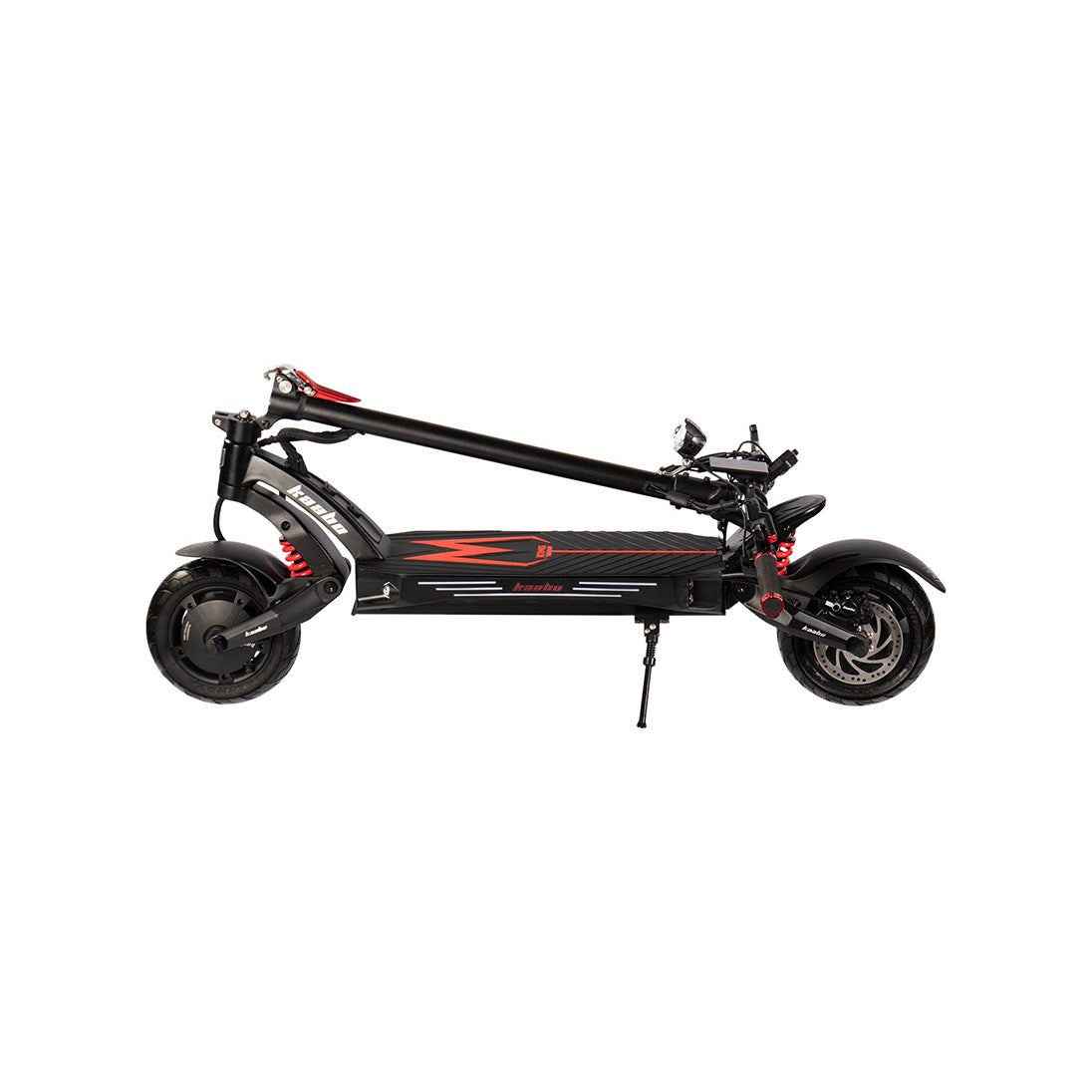 Kaabo Mantis King GT Electric Scooter eScooter Red Folded View