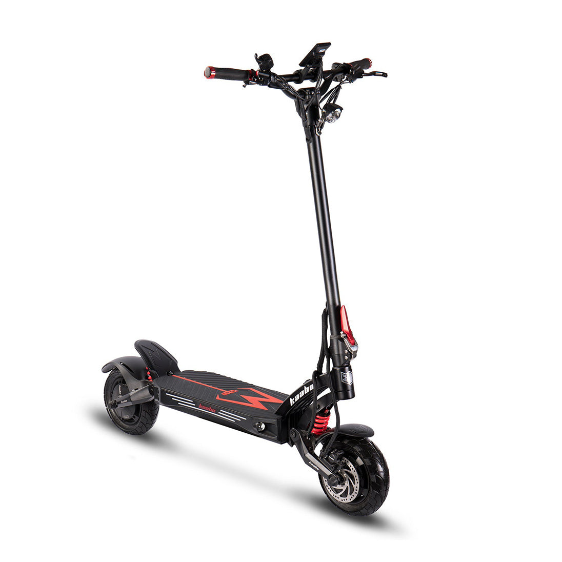 Kaabo Mantis King GT Electric Scooter eScooter Red Right Angle View