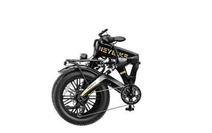 HEYBIKE Tyson electric bike with unique design for commuting and off-road riding.