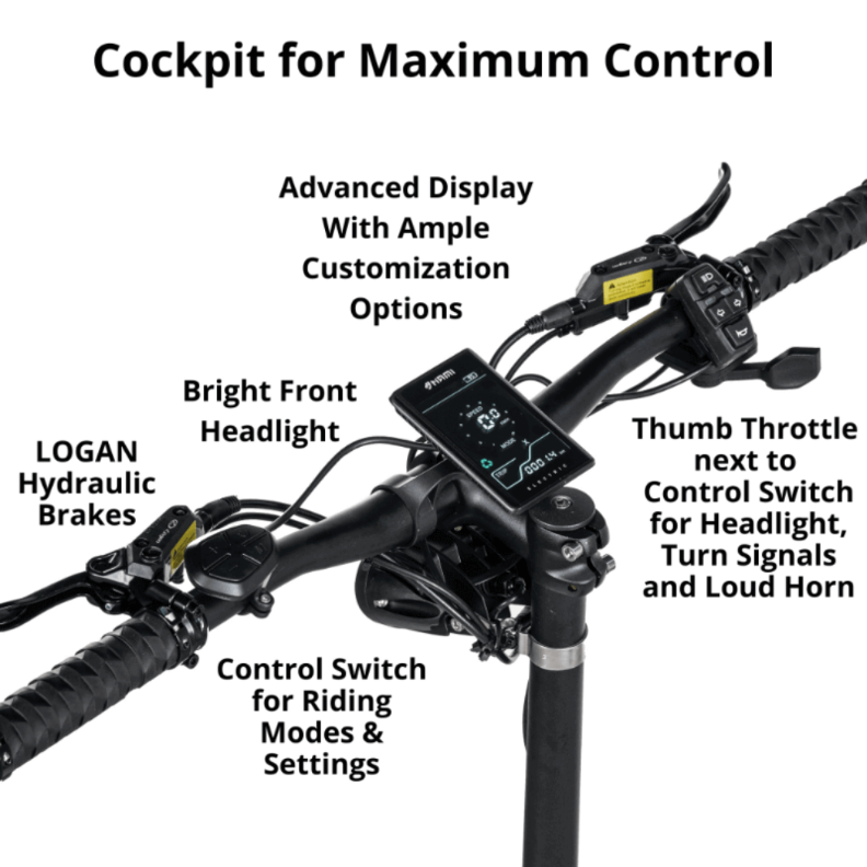 Nami Burn-E Series Handlebar View