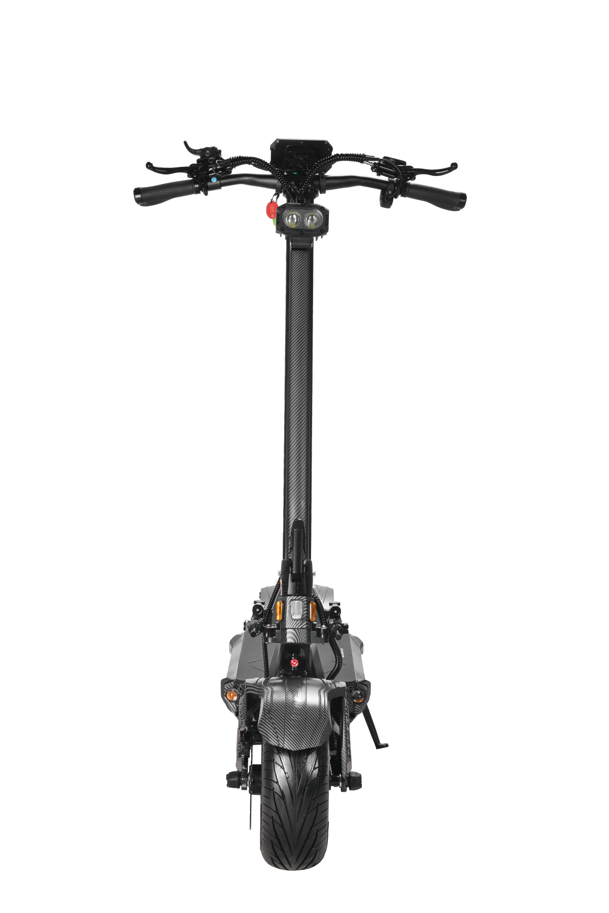 Teverun Fighter Supreme 7260R powerful electric scooter with dual motors and hydraulic suspension