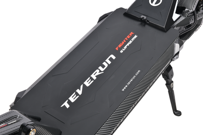 Teverun Fighter Supreme 7260R powerful electric scooter with dual motors and hydraulic suspension