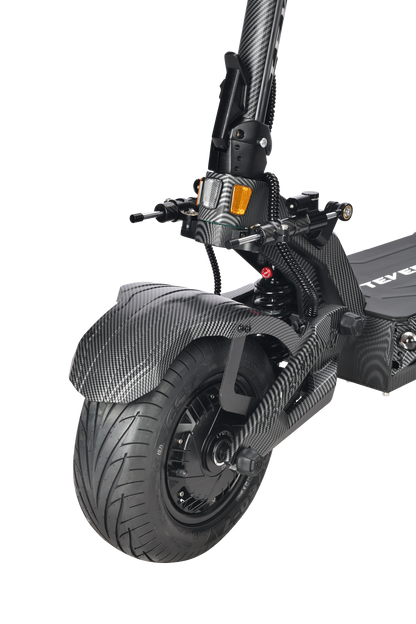 Teverun Fighter Supreme 7260R powerful electric scooter with dual motors and hydraulic suspension