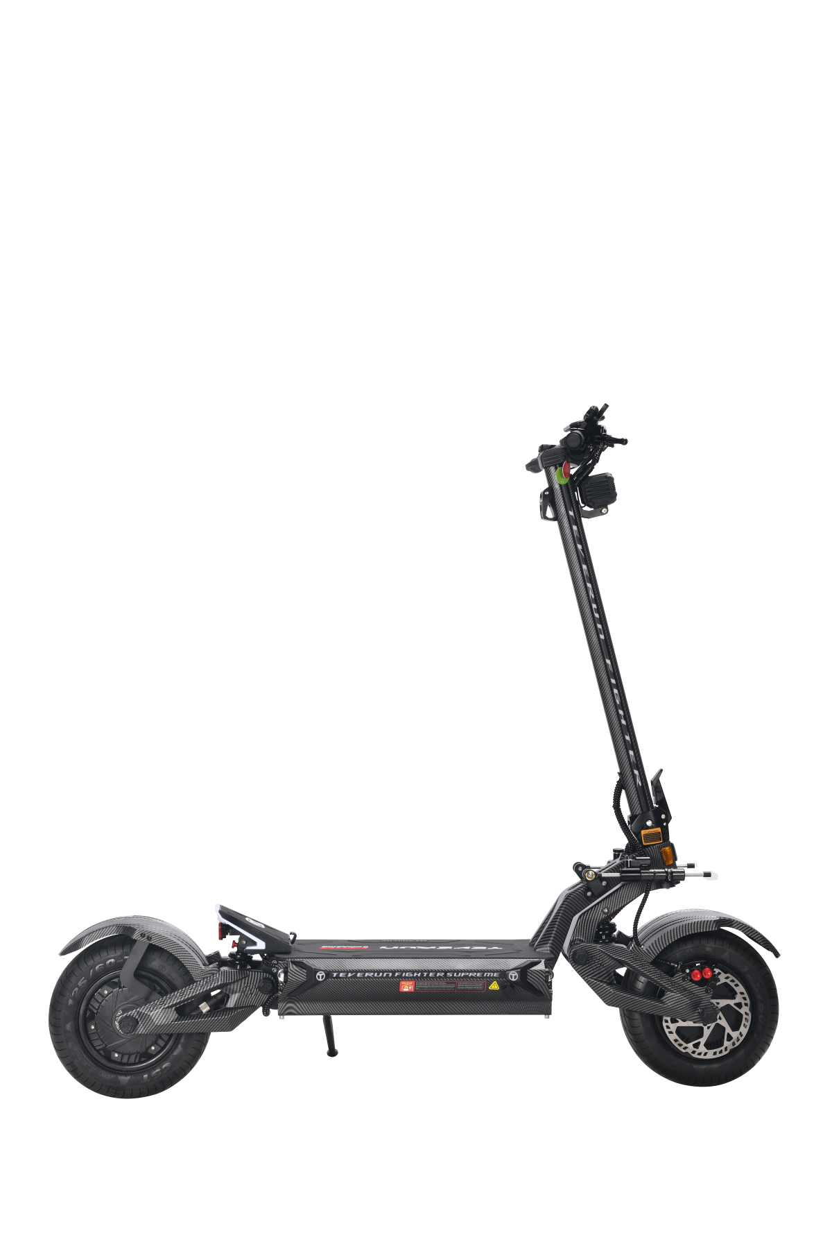 Teverun Fighter Supreme 7260R powerful electric scooter with dual motors and hydraulic suspension