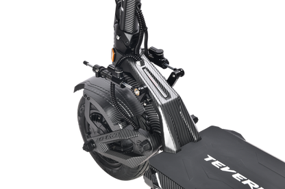 Teverun Fighter Supreme 7260R powerful electric scooter with dual motors and hydraulic suspension