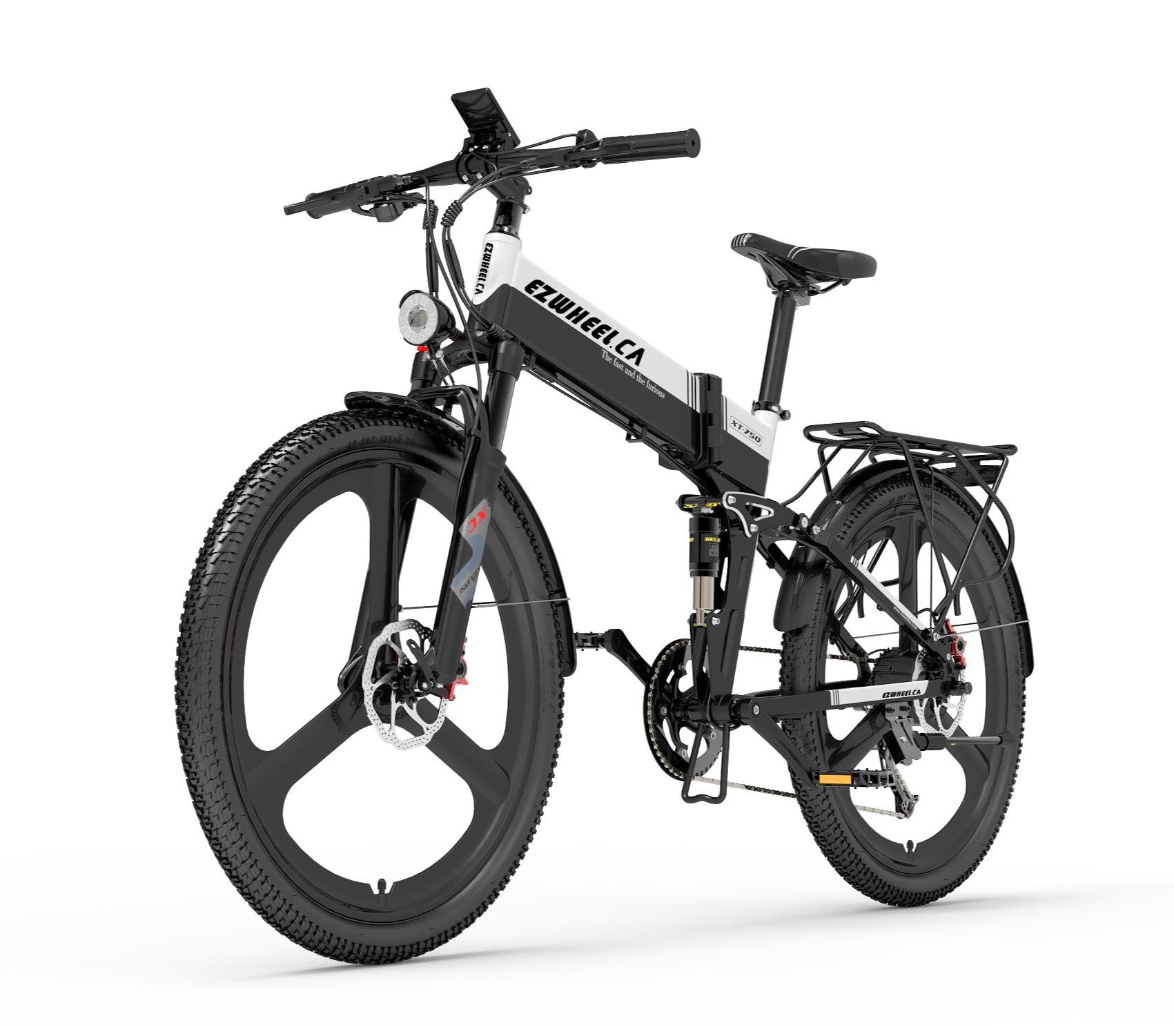 EZWheel XT750 - Folding Electric Bike for Urban & Trail Riding