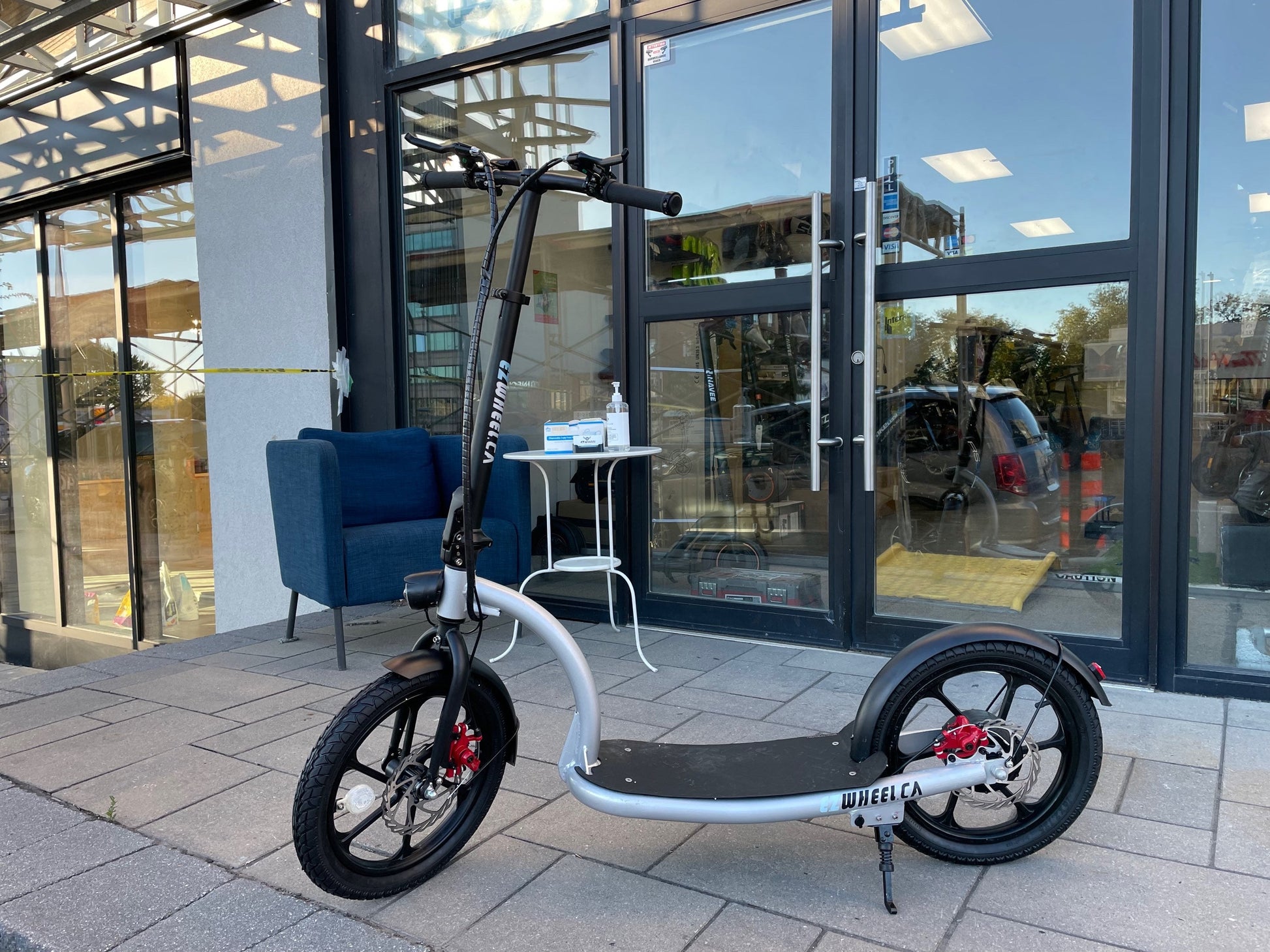 EZWheel City Electric Scooter with 16-inch Tires